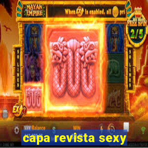 capa revista sexy